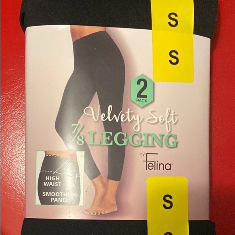 Felina leggings - size S, 2 pack NWT